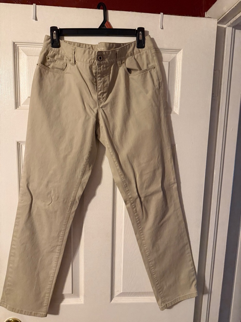 Women’s Khaki Straight-Leg Pants